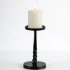 Kirkland's Home Twisted Metal Pillar Candle Holder, 8 In.- Candle Holders