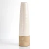 Kirkland's Home Two Tone Stoneware Vase, 15 In.- Vases