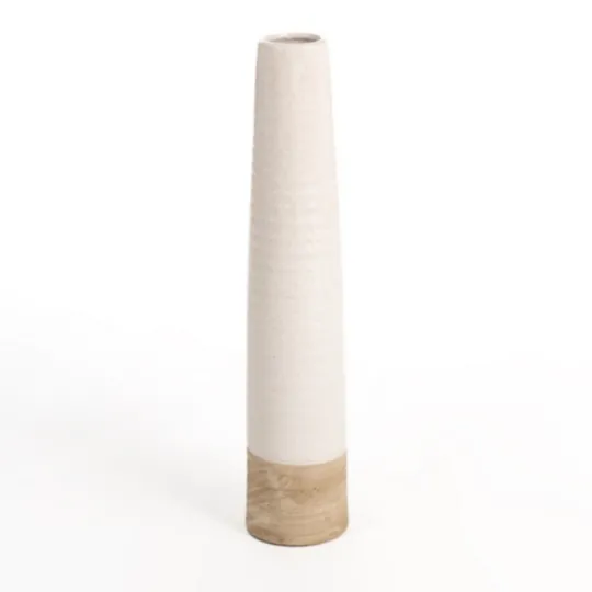 Kirkland's Home Two Tone Stoneware Vase, 23 In.- Vases