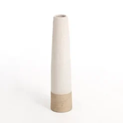 Kirkland's Home Two Tone Stoneware Vase, 19 In.- Vases
