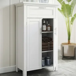 Kirkland's Home Two-Door Top Shelf Cabinet- Cabinets & Sideboards
