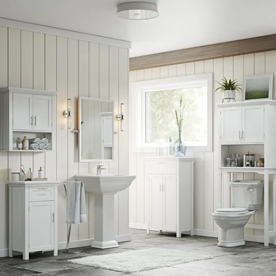 Kirkland's Home Two-Door Top Shelf Cabinet- Cabinets & Sideboards