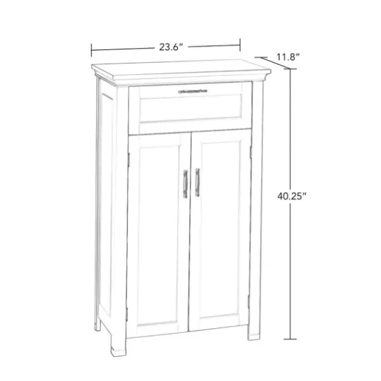 Kirkland's Home Two-Door Top Shelf Cabinet- Cabinets & Sideboards
