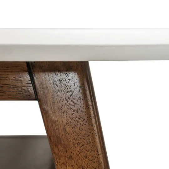 Kirkland's Home Two-Tone Ava Mid-Century Modern Coffee Table- Coffee Tables