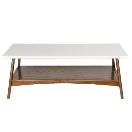 Kirkland's Home Two-Tone Ava Mid-Century Modern Coffee Table- Coffee Tables