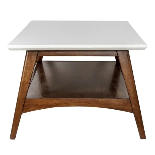 Kirkland's Home Two-Tone Ava Mid-Century Modern Coffee Table- Coffee Tables