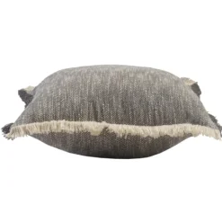 Kirkland's Home Two-Tone Gray Woven Accent Pillow- Pillows