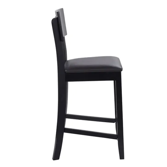 Kirkland's Home Tyler Vinyl Seat Counter Stool- Bar Stools & Counter Height Stools