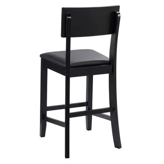 Kirkland's Home Tyler Vinyl Seat Counter Stool- Bar Stools & Counter Height Stools