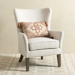 Kirkland's Home Upholstered Armchair- Accent Chairs