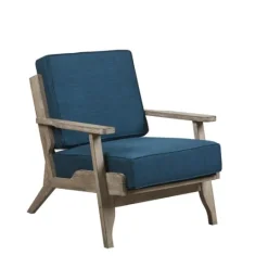 Kirkland's Home Upholstered Driftwood Accent Chair- Accent Chairs