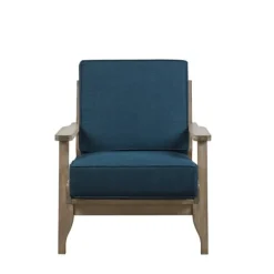 Kirkland's Home Upholstered Driftwood Accent Chair- Accent Chairs