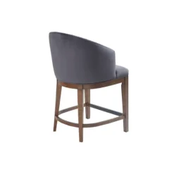 Kirkland's Home Upholstered Martha Stewart Counter Stool- Bar Stools & Counter Height Stools