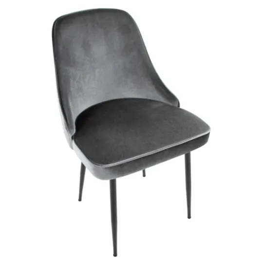 Kirkland's Home Upholstered Metal Dining Chairs, Set Of 2- Dining Chairs