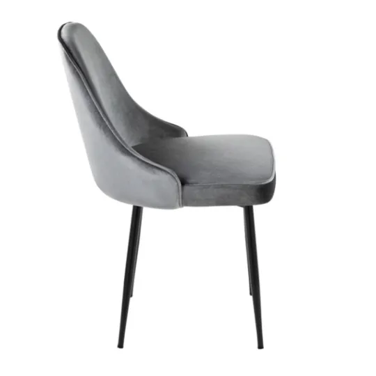 Kirkland's Home Upholstered Metal Dining Chairs, Set Of 2- Dining Chairs