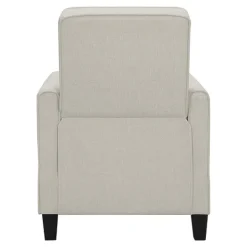 Kirkland's Home Upholstered Slim Push-Back Recliner- Accent Chairs