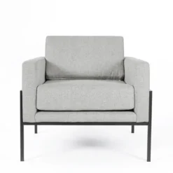 Kirkland's Home Upholstered Square Accent Chair- Accent Chairs