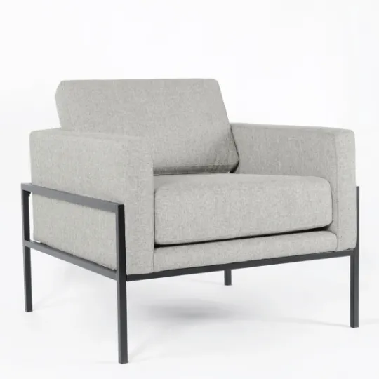Kirkland's Home Upholstered Square Accent Chair- Accent Chairs