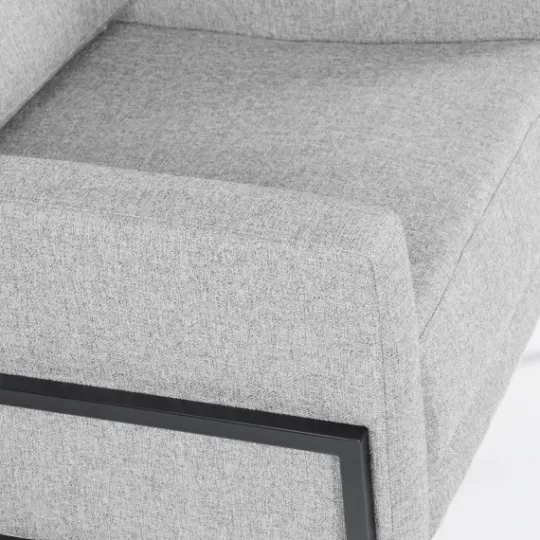 Kirkland's Home Upholstered Square Accent Chair- Accent Chairs