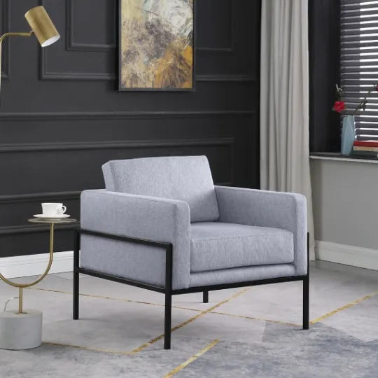 Kirkland's Home Upholstered Square Accent Chair- Accent Chairs