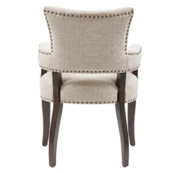 Kirkland's Home Upholstered Tufted Dining Chairs, Set Of 2- Dining Chairs