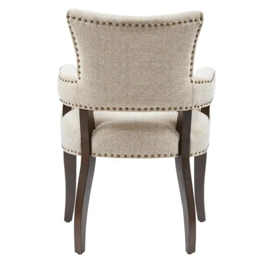 Kirkland's Home Upholstered Tufted Dining Chairs, Set Of 2- Dining Chairs