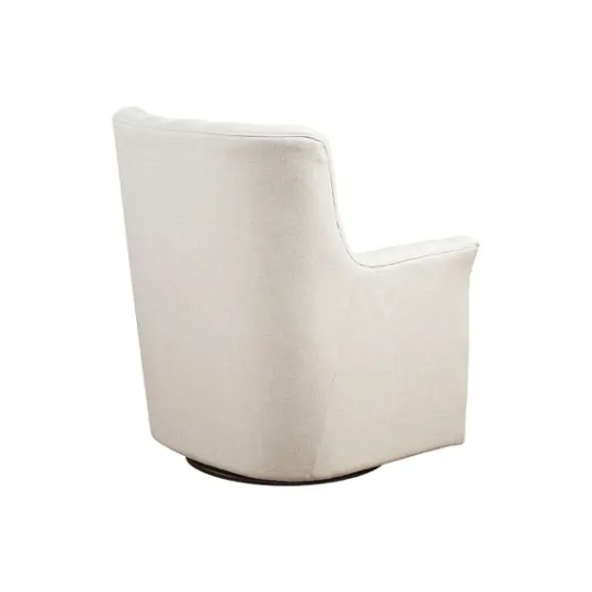 Kirkland's Home Upholstered Tufted Swivel Accent Chair- Accent Chairs