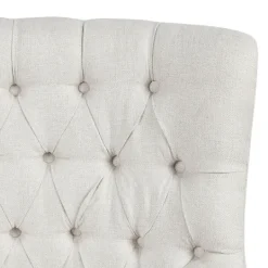 Kirkland's Home Upholstered Tufted Swivel Accent Chair- Accent Chairs