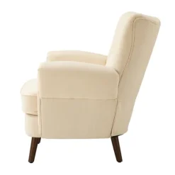 Kirkland's Home Upholstered Tufted Wingback Accent Chair- Accent Chairs