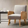 Kirkland's Home Upholstered Velvet Accent Chair- Accent Chairs
