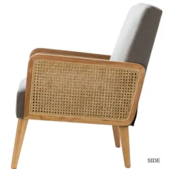Kirkland's Home Upholstered Velvet Accent Chair- Accent Chairs