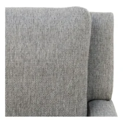 Kirkland's Home Upholstered Wood Trim Accent Chair- Accent Chairs