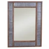 Kirkland's Home Urban Galvanized Metal And Wood Wall Mirror- Decorative Mirrors