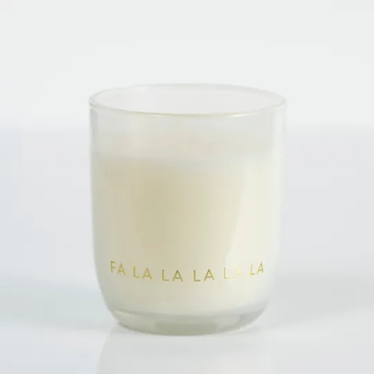 Kirkland's Home Vanilla Spice Fa La La Jar Candle- Candles