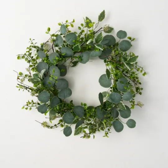 Kirkland's Home Variegated Mixed Leaf Wreath- Wreaths