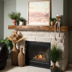 Kirkland's Home Veined Zebra Palm Potted Plant- Trees & Topiaries