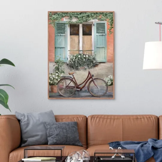 Kirkland's Home Velo De Montpellier Framed Canvas Art Print- Framed Art