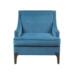 Kirkland's Home Velvet Martha Stewart Accent Chair- Accent Chairs