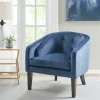 Kirkland's Home Velvet Tufted Midcentury Modern Accent Chair- Accent Chairs