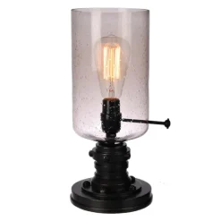 Kirkland's Home Vintage Industrial Edison Bulb Uplight- Table Lamps