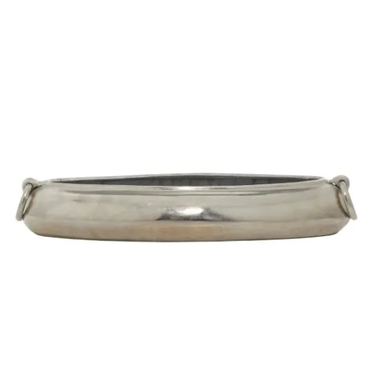 Kirkland's Home Vintage Metal Oblong Tray- Decorative Trays