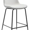 Kirkland's Home Vinyl And Steel Counter Stool- Bar Stools & Counter Height Stools