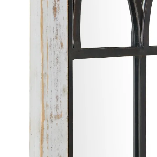 Kirkland's Home Vista Arched Windowpane Mirror, 24X37.5 In.- Decorative Mirrors