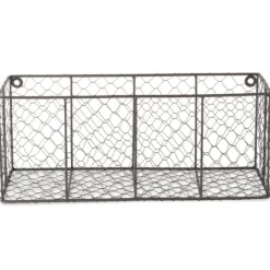 Kirkland's Home Wall Hanging Chicken Wire Baskets, Set Of 2- Wall Storage