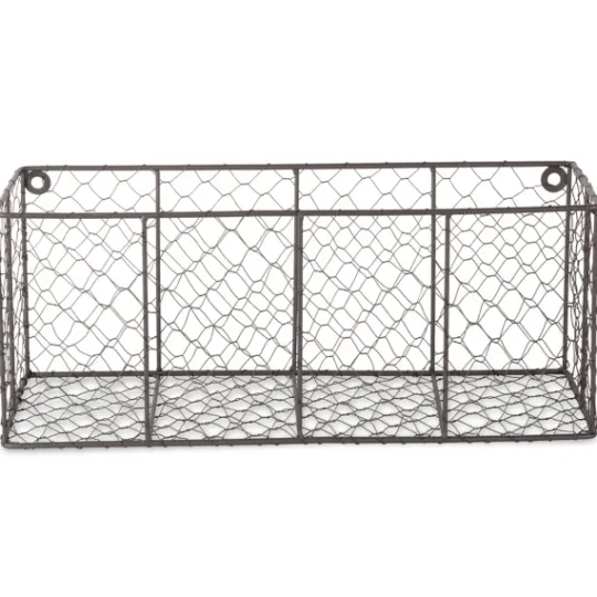 Kirkland's Home Wall Hanging Chicken Wire Baskets, Set Of 2- Wall Storage
