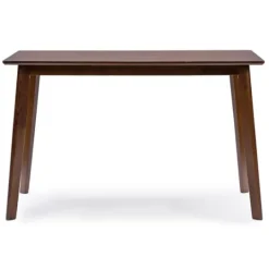 Kirkland's Home Walnut And Black Mid-Century 5-Pc. Dining Set- Dining Sets