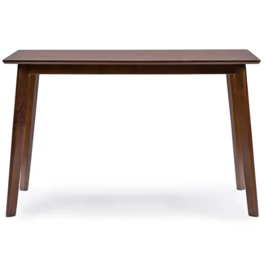 Kirkland's Home Walnut And Black Mid-Century 5-Pc. Dining Set- Dining Sets