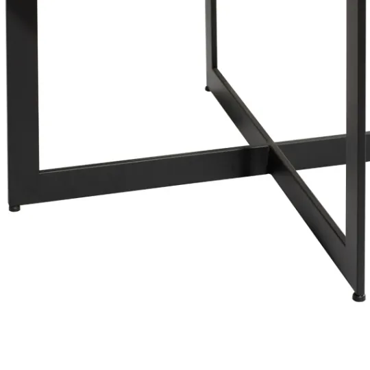 Kirkland's Home Walnut Beaded Industrial Coffee Table- Coffee Tables
