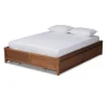 Kirkland's Home Walnut 4-Drawer Queen Bed Frame- Beds & Headboards