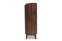 Kirkland's Home Walnut 5-Drawer Wood Chest- Dressers & Chests